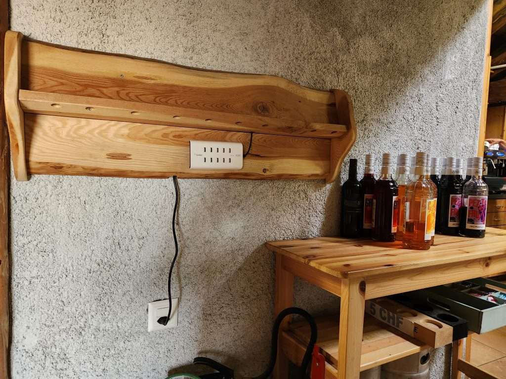 usb charging ports at alpage de la peule