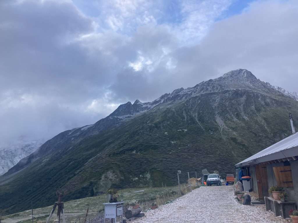 the view from alpage de la peule
