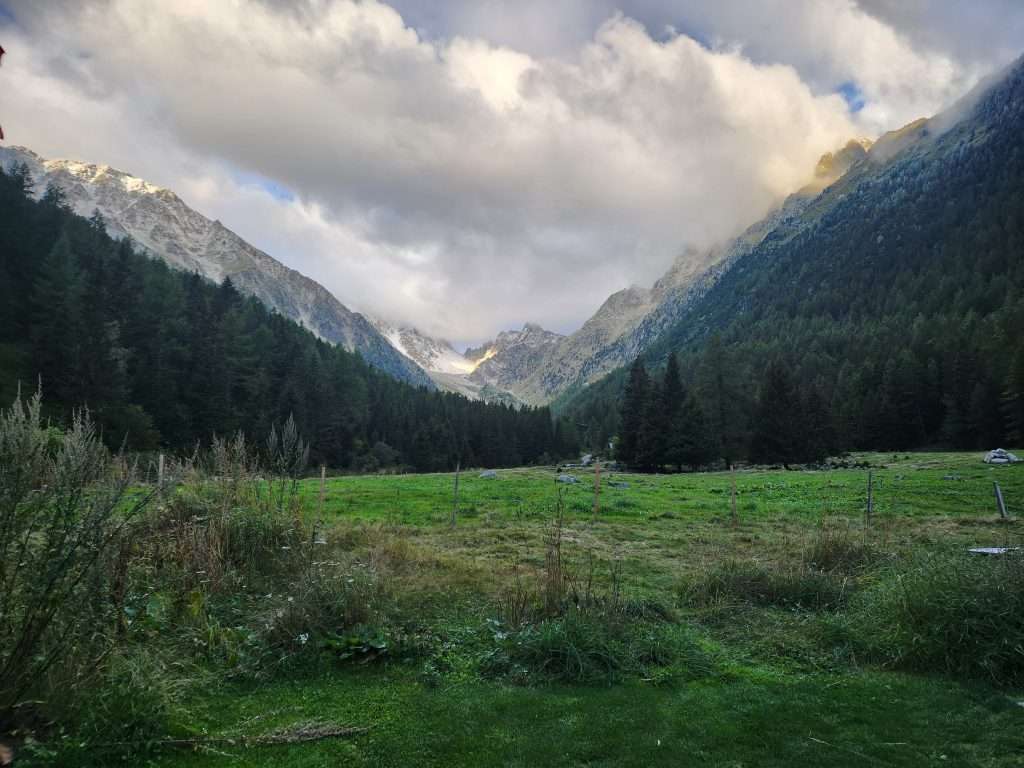 View of the Fenetre d'Arpette