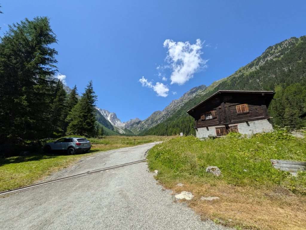A chalet in the Val d'Arpette